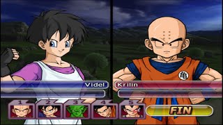 Dragon Ball Z Budokai Tenkaichi 3 Videl VS Krillin