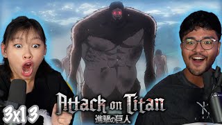 IT"S GETTING CRAZY! | Girlfriend Reacts To Attack On Titan 3X13 REACTION!