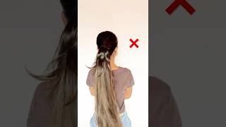 Try this ✅#ponytail #hairstyle #longhairstyle #ytshorts #explore #hairvideo #hairhacks #shortsvideo