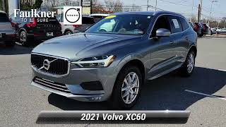 Certified 2021 Volvo XC60 Momentum, East Petersburg, PA M1709465