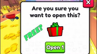 I OPENED free OP gifts in roblox pet sim 99 !!!