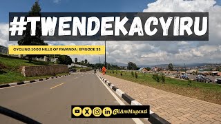 Cycling in 1000 Hills of Rwanda | Episode 33 | Kigali City Bike Tour | #TwendeKacyiru | 4K