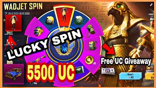 WADJET SPIN PUBG MOBILE | NEW LUCKY SPIN PUBG MOBILE |