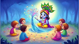 krishna story | laddu gopal | little krishna | radhy shyam | story | poem | bal Ganesh | cartoonshow