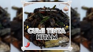 Resep Cumi masak tinta hitam,simple lezat#happycooking#dailylife