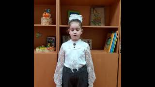 Малютина Аделина 8 лет. Монолог "Золотые слова" М. Зощенко