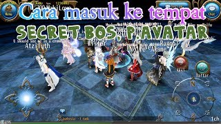 Cara masuk ke Bos P.avatar (No Root) - Toram Online