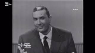 1961: Tribuna Politica. Incontro con il segretario DC Aldo Moro