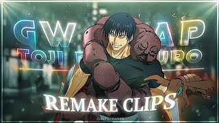 Toji Fushiguro - GWAP @Flobyedit AMV Remake Clips 🌷