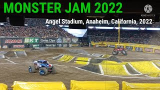 Monster Jam l 2022 l Angel Stadium l Anaheim California l Covid Situation