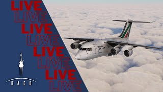 MSFS 2024 AVRO RJ70 ALITALIA DA MALPENSA A GUERNSEY SU IVAO! (!FS24)