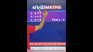 find ratio value | maths short trick | viral video| navneet sir| viral math's #adda247