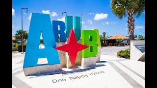 Explore the stunning scenery of Aruba's Palm Beach