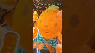 pov : trumo admits that he lied the whole time #ytshorts #comedy #trump #president #orange #meme