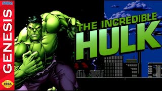 RETRO RAMPAGE! Lets PLAY - Incredible Hulk (extended) | Sega Genesis