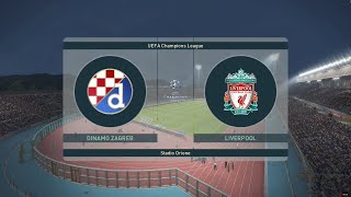 PES 2019 Champions League -Quarter final 1st leg - Dinamo Zagreb vs Liverpool