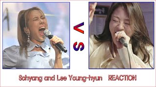 Korean legendary singers Sohyang and Lee Younghyun #sohyang #sohyangreaction