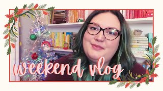 WEEKEND VLOG #1 (BSC BOOK HAUL & WATCHING THE UNDOING) | VLOGMAS DAY 15