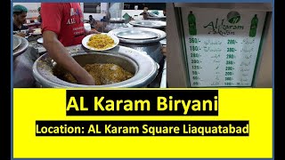 AL Karam Biryani Liquatabad #karachi #karachibiryani #biryani