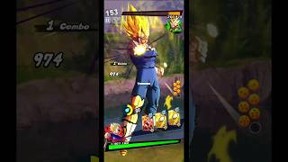 Goku ssj2 vs Majin Vegeta - Dragon Ball Legends #gokuvsvegeta #goku #vegeta #dblegends