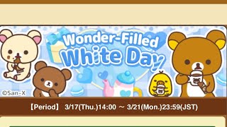 [2022] Rilakkuma Farm Special Event “Wonder-Filled White Day”