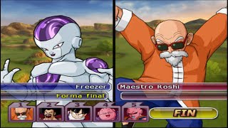 Dragon Ball Z Budokai Tenkaichi 3 Frezzer VS YMaestro Roshi