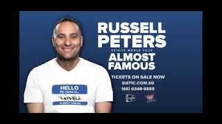 Russell Peters - ADDS 3rd ALMOST FAMOUS SHOW IN SINGAPORE - TVC