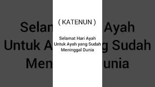 Selamat Hari Ayah Untuk Ayah yang Sudah Meninggal Dunia 12 November Mendatang Di Rumah