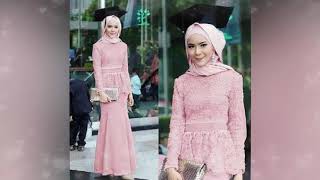 model baju kebaya wisuda berhijab