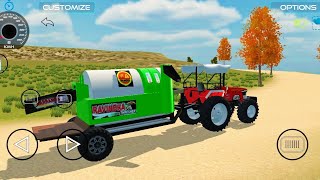 Swaraj Tractor Farming diy Simulator #tractorvideo #tractor #androidgames#games #motergaming #gaming