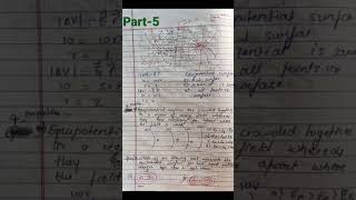 PHYSICS Class-12 ||EQUIPOTENTIAL SURFACE|| (Electrostatic potential & capacitance) #shorts..