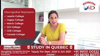 Canada Quebec ਦੇ ਕਾਲਜ ਵਿੱਚ  ਪੜ੍ਹਨ ਦਾ ਸੁਨਹਿਰੀ ਮੌਕਾ - Macroglobal Immigration Services