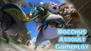 Smite: Bacchus Gameplay-The True S Tier in Assualt The Fat Cat Bacchus