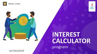 Java Program To Calculate Simple Interest | Simple Interest | By GeekyCoder