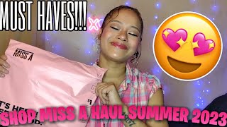 NEW SHOP MISS A HAUL 2023 SUMMER ITEMS