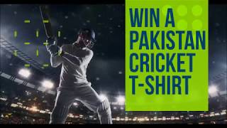 Send Money with Small World and win an original T-shirt from the Pakistan National Cricket Team