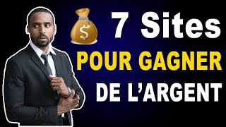 7 Sites pour gagner de l'argent PayPal rapidement