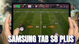 Samsung Galaxy Tab S8 Plus test game EA SPORTS FC MOBILE 24 | Snapdragon 8 Gen 1