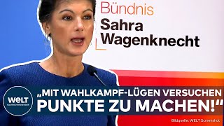 VERTRAUENSFRAGE: Sahra Wagenknecht attackiert Ampel und Union scharf vor Abstimmung!