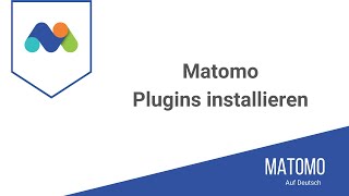 Matomo Plugins installieren