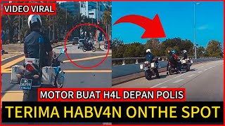 MOTOR TERIMA HABV4N ONTHESPOT‼️KEJADIAN DI CYBERJAYA🔴