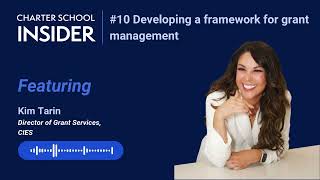 Episode 10 Developing a framework for grant management with Kim Tarin