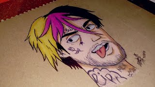 DRAWING TO LIL PEEP/DIBUJANDO A LIL PEEP