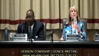 Vernon Township Council 7 8 19 Part 1 of 2