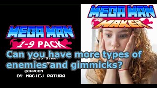 Mega Man 1-9 PACK level pack full game playthrough - 洛克人製作大師 Mega Man Maker