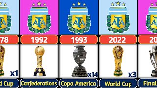 Argentina National Team All Trophies.