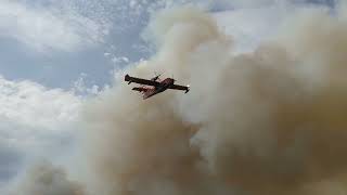 Wildfire Threatens Off Grid Home