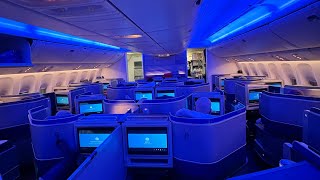 14 Hour Flight From San Francisco to Hong Kong in United Polaris Business Class. Raw video. #united