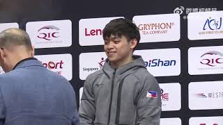 Carlo's Yulo🇵🇭🥇 Awarding Ceremony (Floor Exercise) Asian Gymnastics Championship Singapore 2023