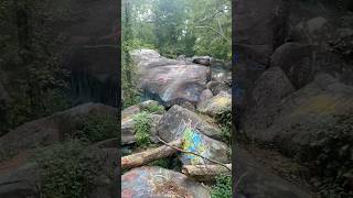 Exploring a Graffiti-Covered Boulder Field  #urbanexploration  #GraffitiArt #climbingadventures